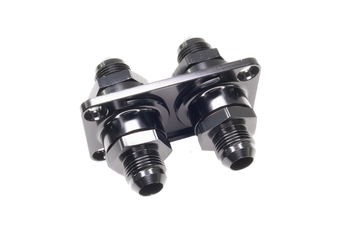 Motion Raceworks Billet Intercooler Water Pass Thru 12AN 16AN 20AN Hose Barb-Motion Raceworks-Motion Raceworks