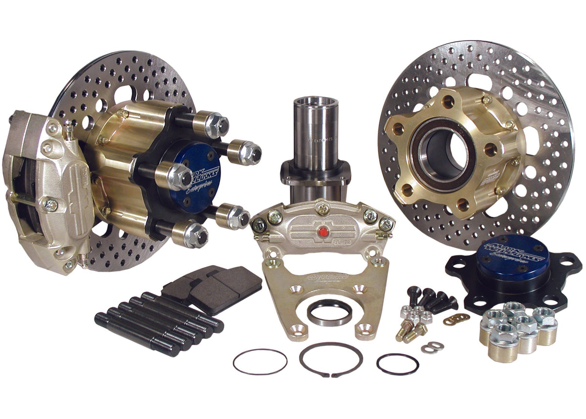 TBM Brakes / Mark Williams Weld Spindle Floater Kit Steel Brake - Motion Raceworks