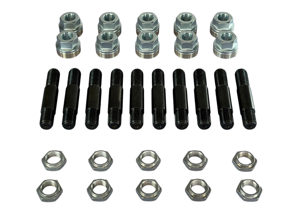 5/8" Steel Wheel Stud Kit w/ Steel Lugnuts (1.5" shoulder) 51500