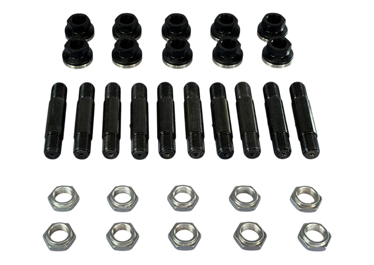 5/8" Steel Wheel Stud Kit w/ Aluminum Lugnuts (1.75" shoulder) 51590a