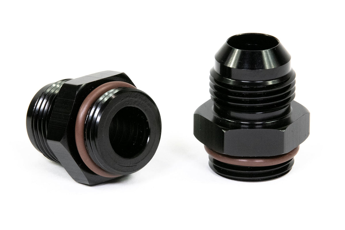 Motion Valve Cover Fittings -12 ORB to -12AN (Pair) 34-11212-2-Fluidworks-Motion Raceworks