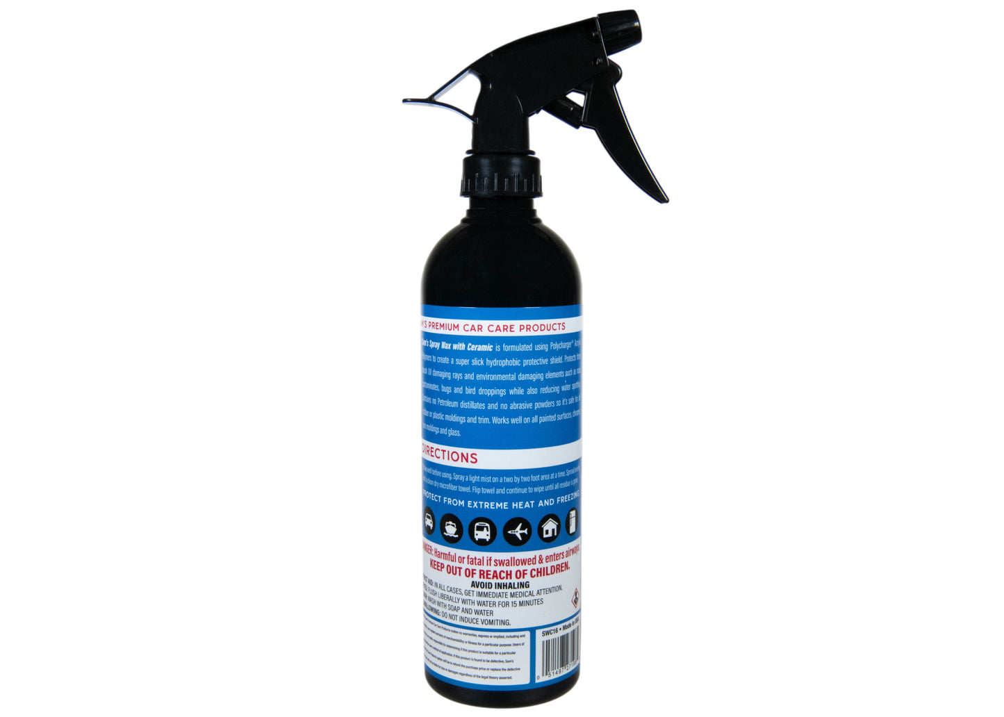 Sam's Spray Wax Kit w/ Microfiber Towel - Motion Raceworks