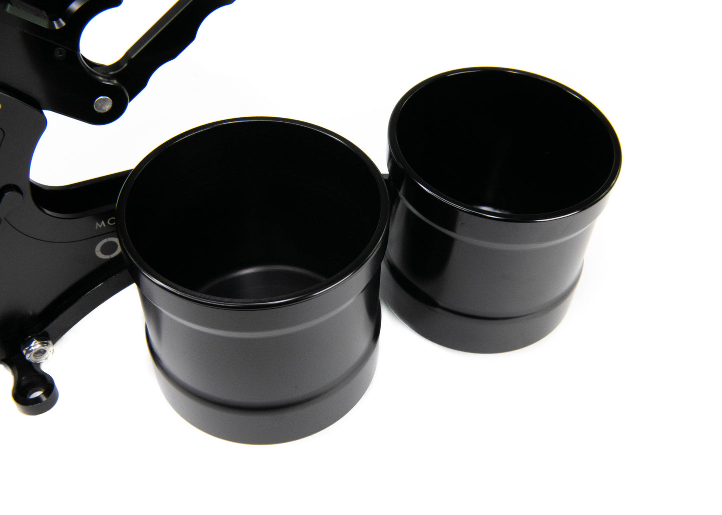 Operator Series Dual Billet Cup Holder Attachment for Front Exit Cable Shifter-Motion Raceworks-Motion Raceworks