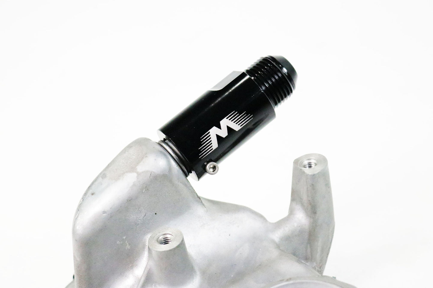 Gen V LT1/LT4/L83/L86 Valve Cover Breather Attachment for Factory 5/8" Quick Release 10AN Straight Adapter Fitting-Motion Raceworks-Motion Raceworks