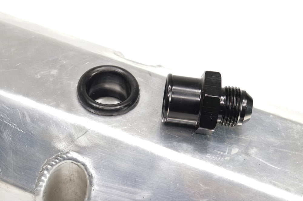 SBC 10AN Valve Cover Adapter Fittings for Push-In Grommet (Pair) 34-00031-Motion Raceworks-Motion Raceworks