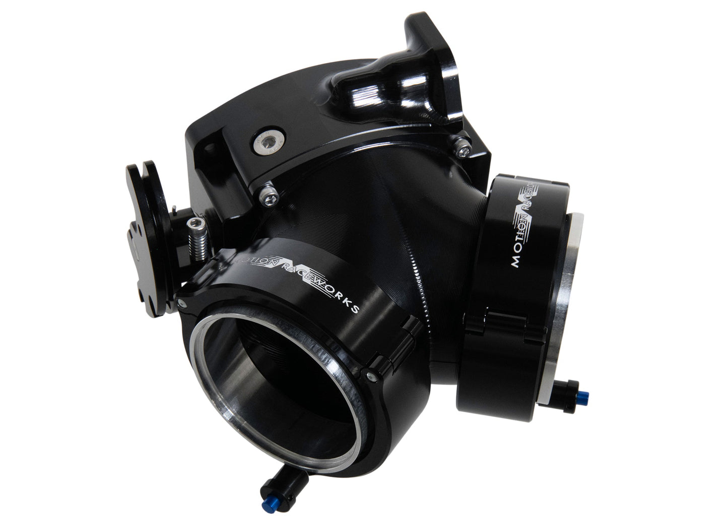 ICON 92/95mm Cable Drive Throttle Body (Black) w/ Interchangeable Connection - Motion Raceworks