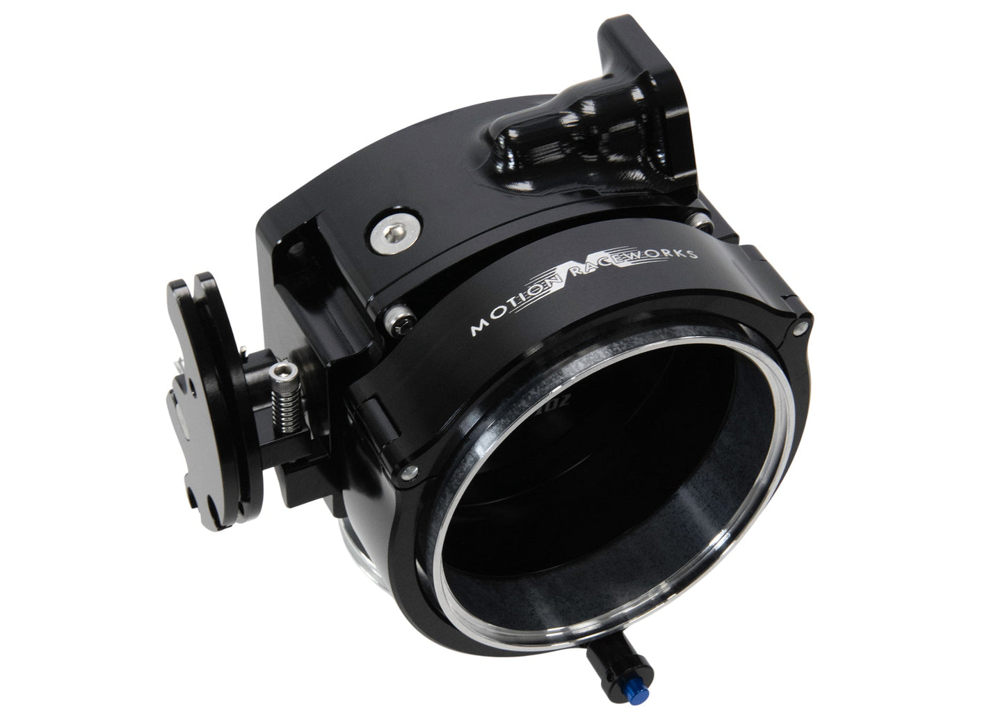ICON 92/95mm Cable Drive Throttle Body (Black) w/ Interchangeable Connection - Motion Raceworks