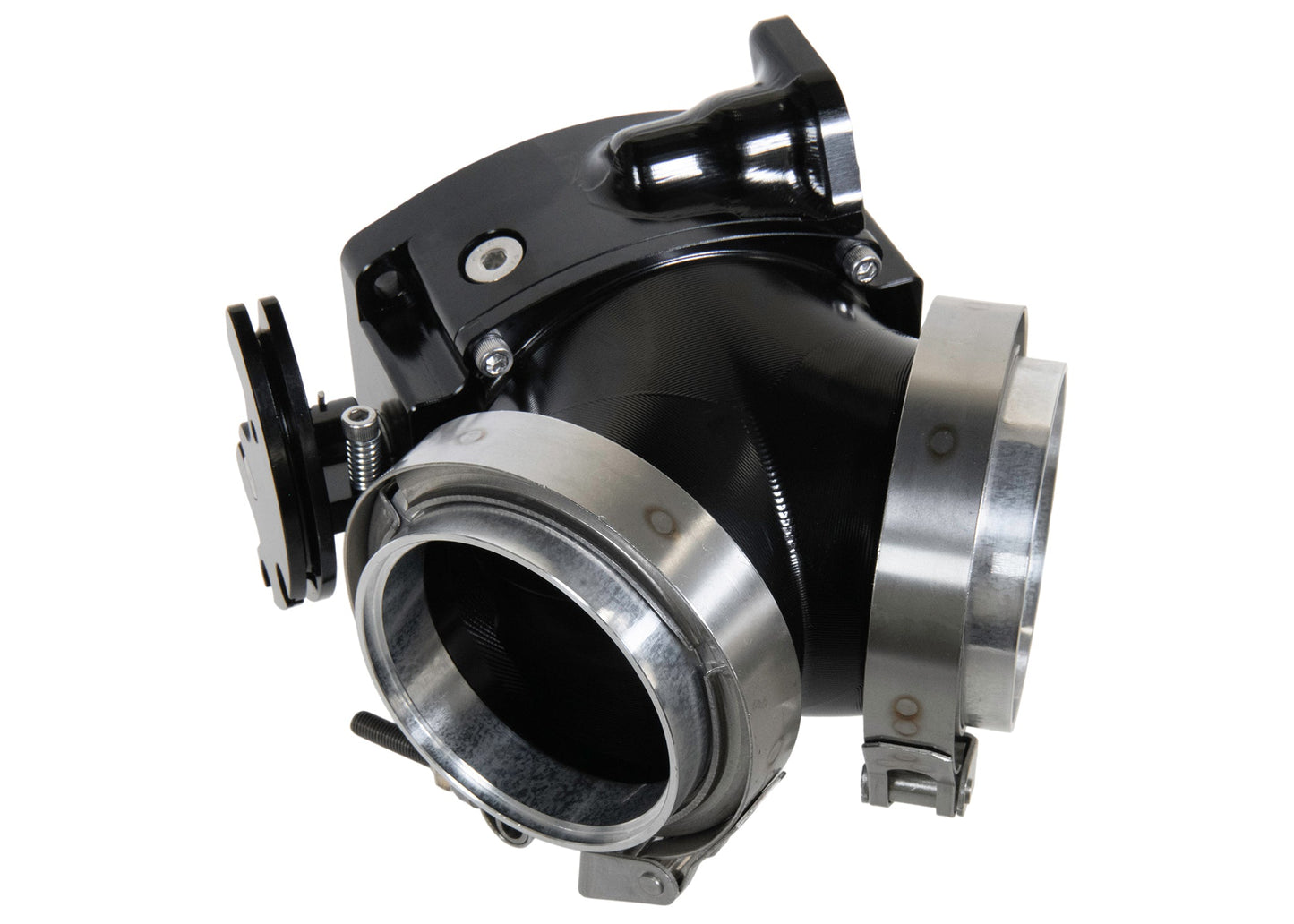 ICON 92/95mm Cable Drive Throttle Body (Black) w/ Interchangeable Connection - Motion Raceworks