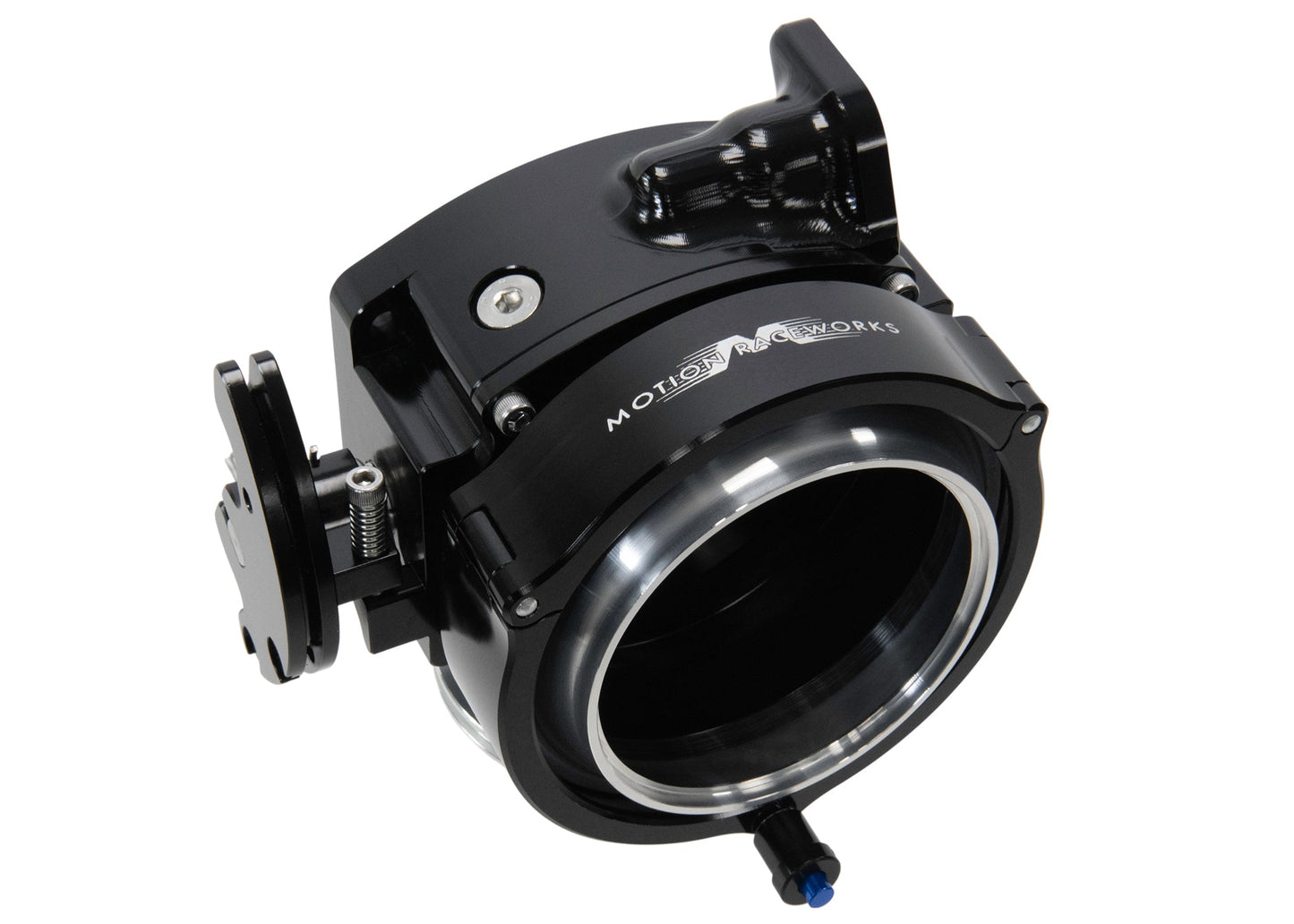 ICON 92/95mm Cable Drive Throttle Body (Black) w/ Interchangeable Connection - Motion Raceworks