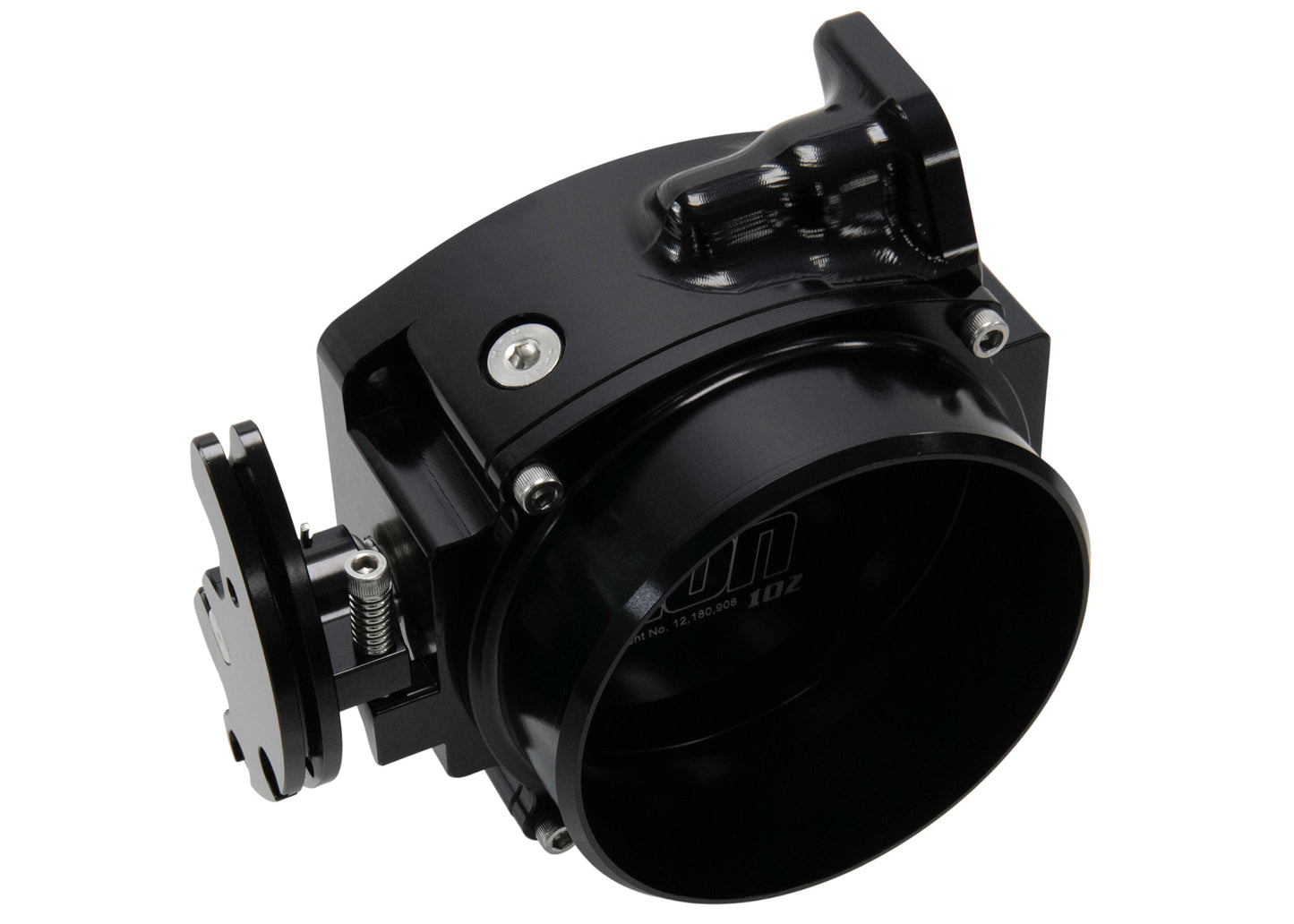 ICON 102/105mm Cable Drive Throttle Body (Black) w/ Interchangeable Connection - Motion Raceworks