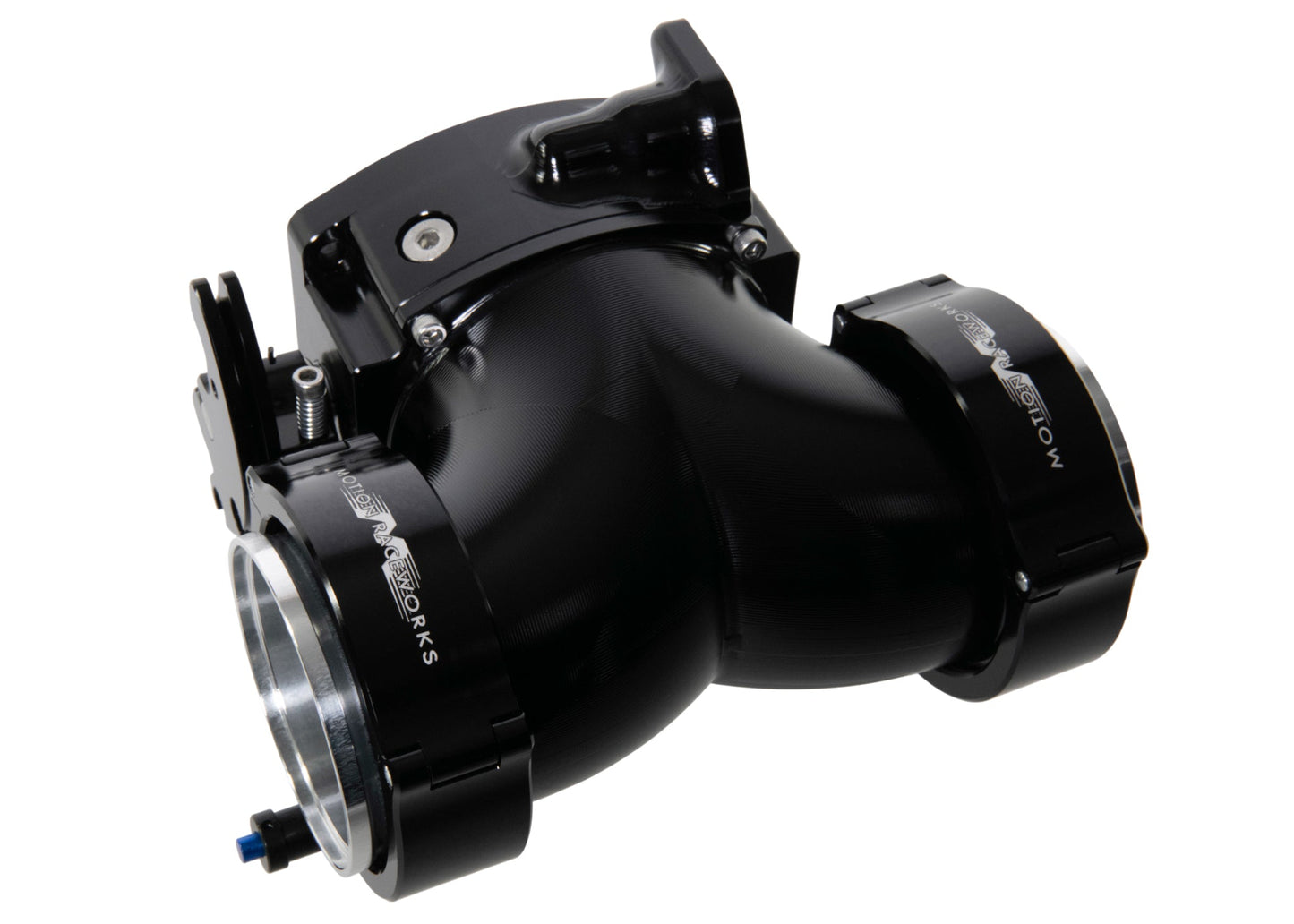 ICON 102/105mm Cable Drive Throttle Body (Black) w/ Interchangeable Connection - Motion Raceworks