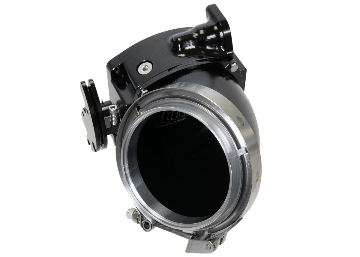 ICON 102/105mm Cable Drive Throttle Body (Black) w/ Interchangeable Connection - Motion Raceworks