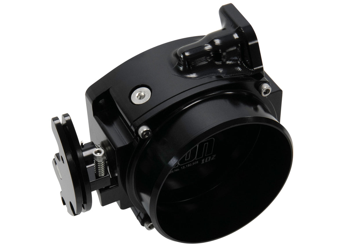 ICON 102/105mm Cable Drive Throttle Body (Black) w/ Interchangeable Connection - Motion Raceworks