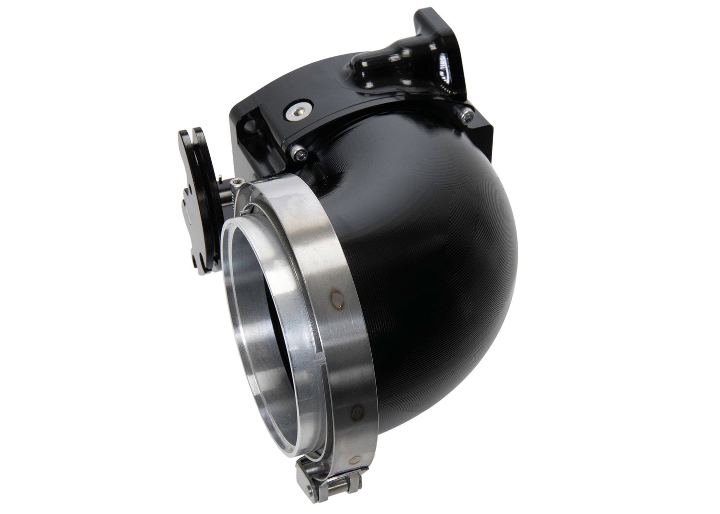 ICON 102/105mm Cable Drive Throttle Body (Black) w/ Interchangeable Connection - Motion Raceworks