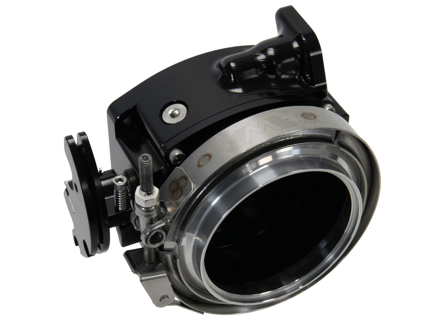 ICON 102/105mm Cable Drive Throttle Body (Black) w/ Interchangeable Connection - Motion Raceworks
