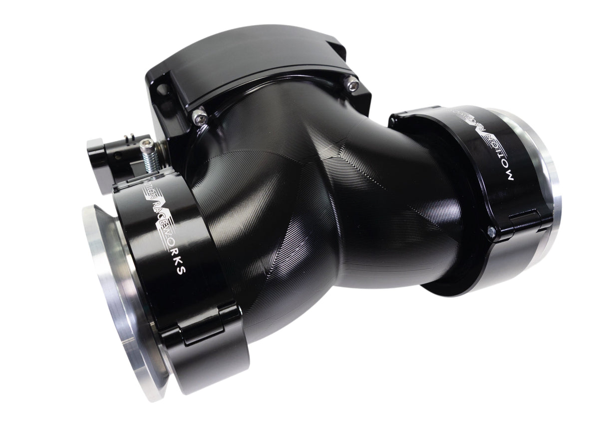 ICON Race Non IAC 102/105mm Mechanical Throttle Body (Black) w/ Interchangeable Connection