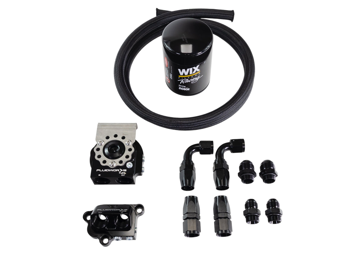 Coyote Ford Remote Engine Oil Filter Relocation Kit