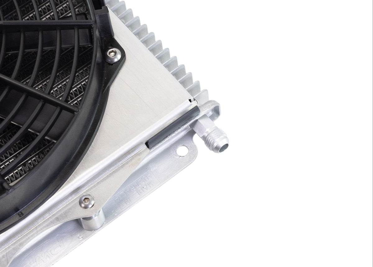 Motion Raceworks Transmission Remote Cooler -6AN fitting