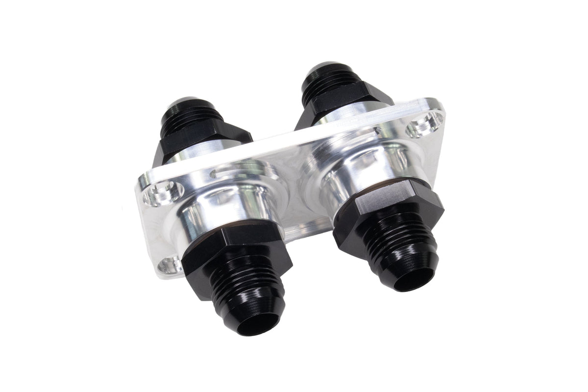 Motion Raceworks Billet Intercooler Water Pass Thru 12AN 16AN 20AN Hose Barb-Motion Raceworks-Motion Raceworks