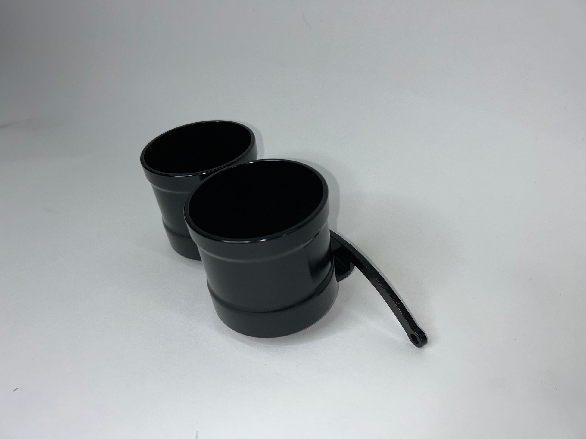 Operator Series Dual Billet Cup Holder Attachment for Rear Exit Cable Shifter-Motion Raceworks-Motion Raceworks