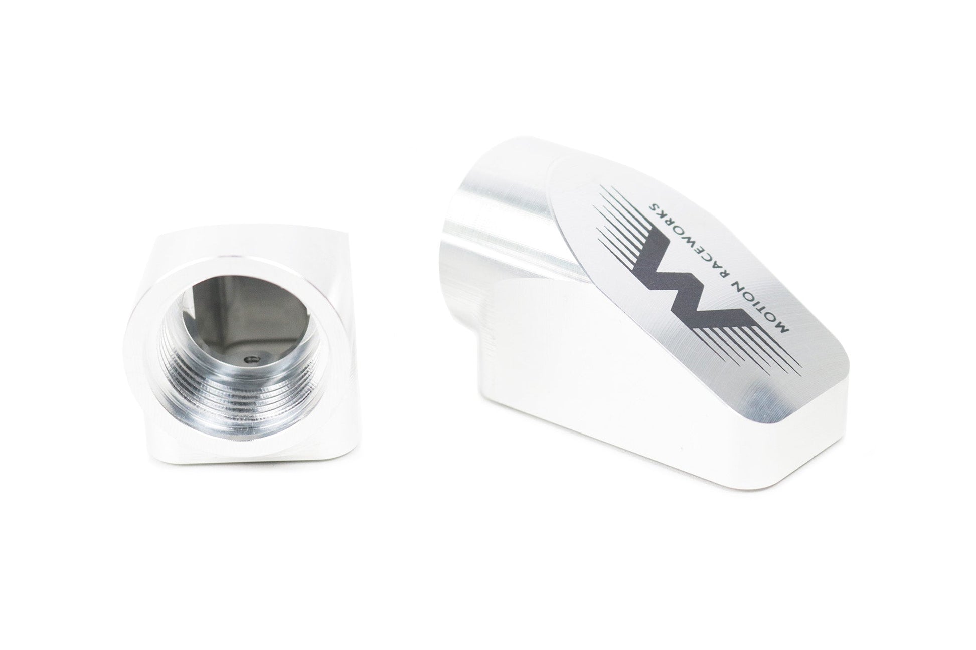 Motion Raceworks Billet Valve Cover Breathers Clear Anodized (Pair) 32-120 PAIR-Motion Raceworks-Motion Raceworks