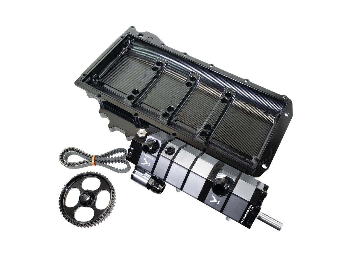 LS 6 Stage Billet Dry Sump Pan / Pump Combo