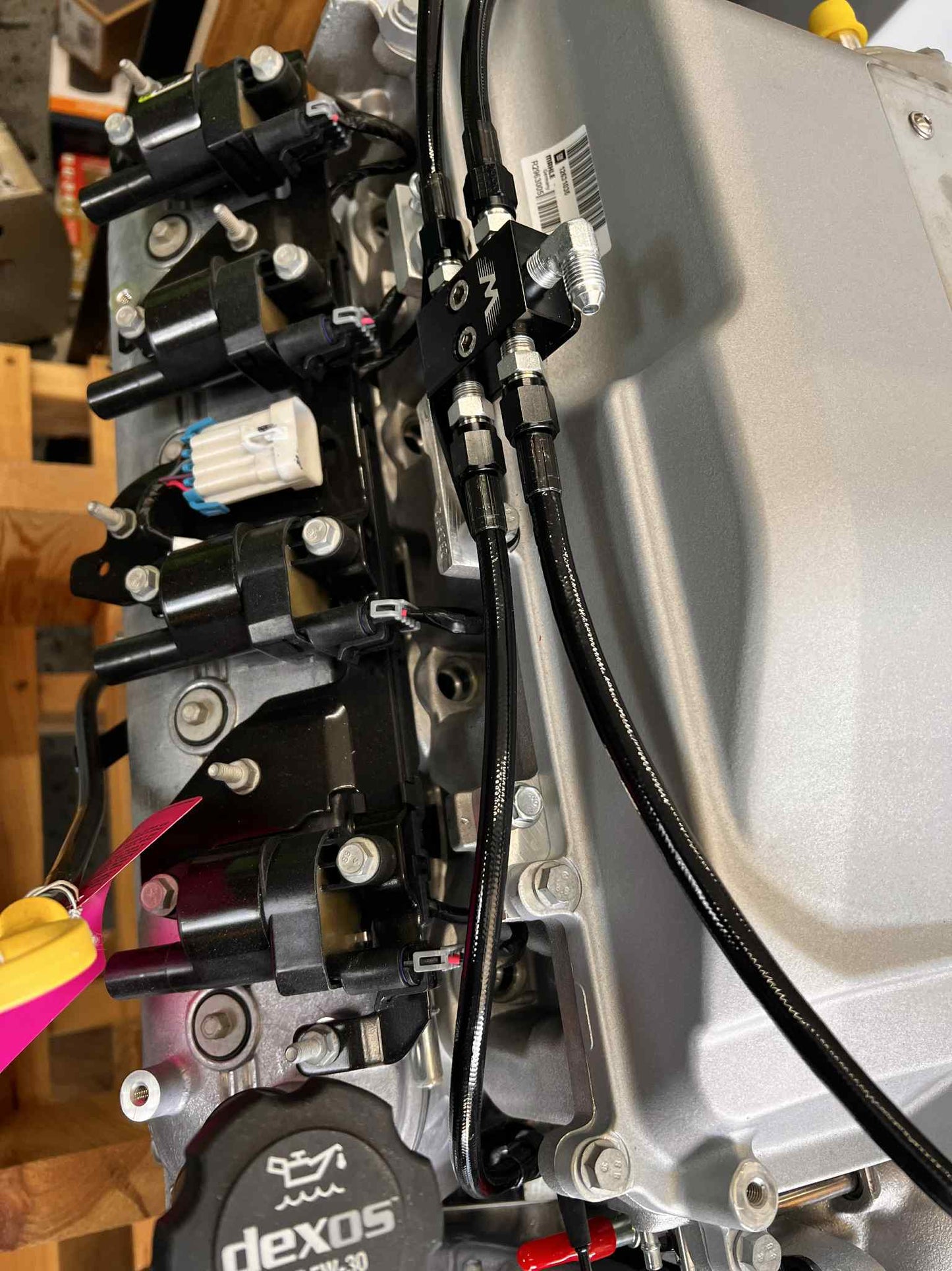 Motion Raceworks Steam Kit Coolant Crossover 2650 Supercharger - Motion Raceworks