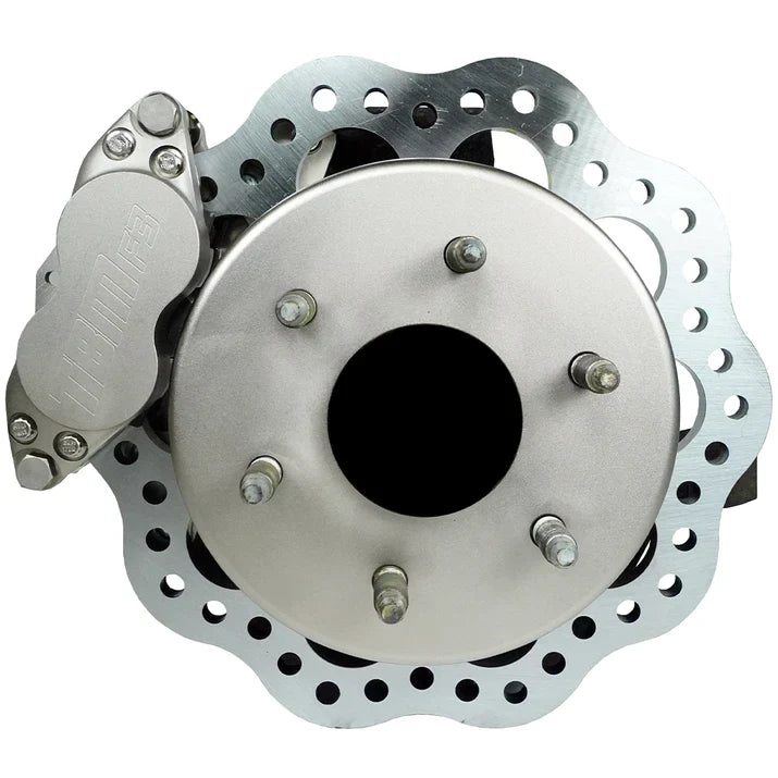 2015-24 F150 Rear Drag Brake Kit F3 4 Piston Calipers (Stock Housing Ends) - Motion Raceworks