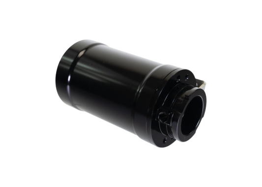 Coolant Expansion Tank / Remote Fill Billet Black Anodized w/ Mount - Motion Raceworks