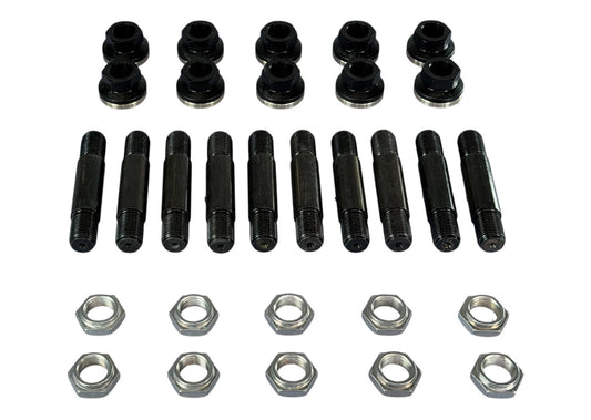 5/8" Steel Wheel Stud Kit w/ Aluminum Lugnuts (1.75" shoulder) 51590a