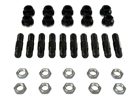 5/8" Steel Wheel Stud Kit w/ Aluminum Lugnuts (.875" shoulder) 51540a