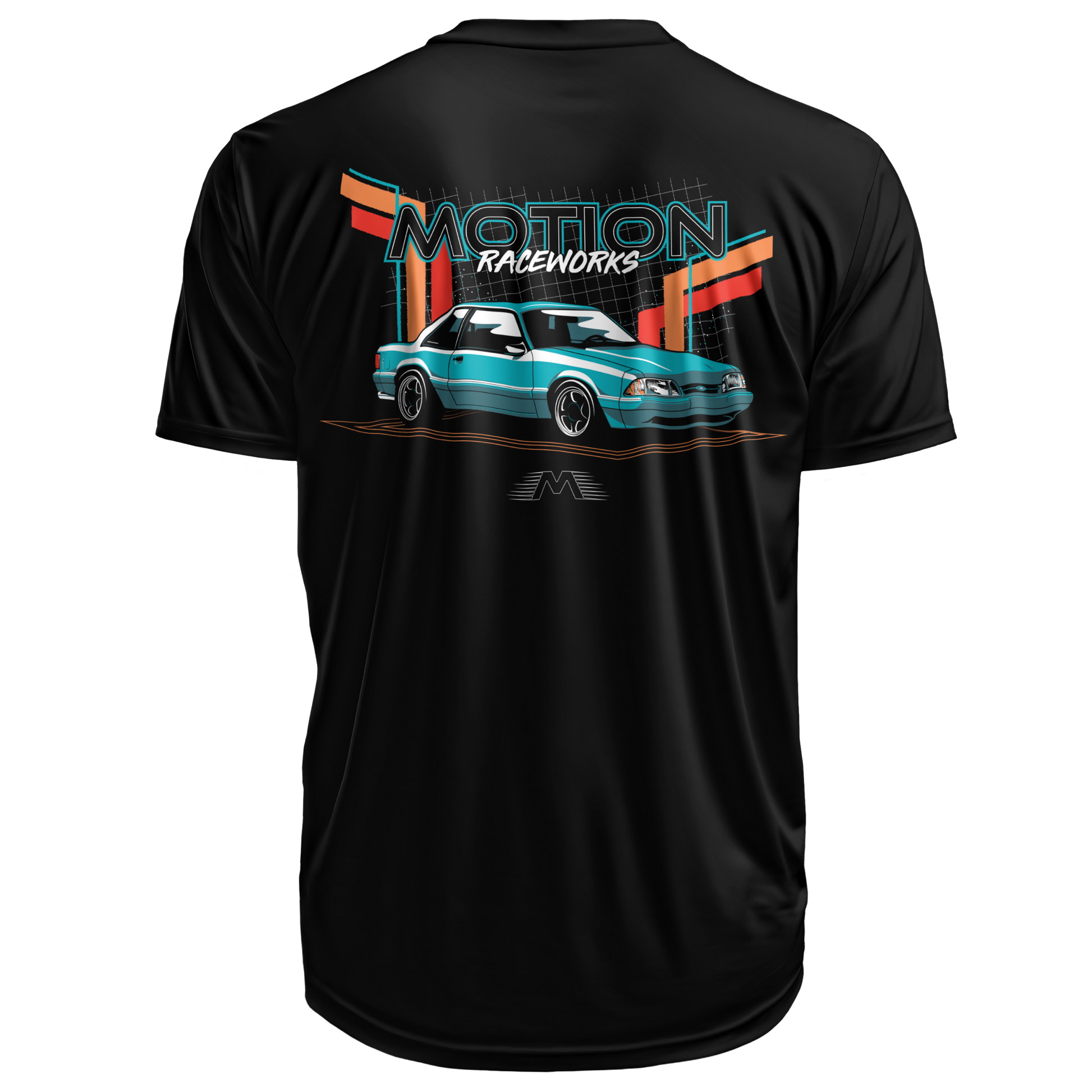 80s Retro Fox Body Shirt (District Material) - Motion Raceworks