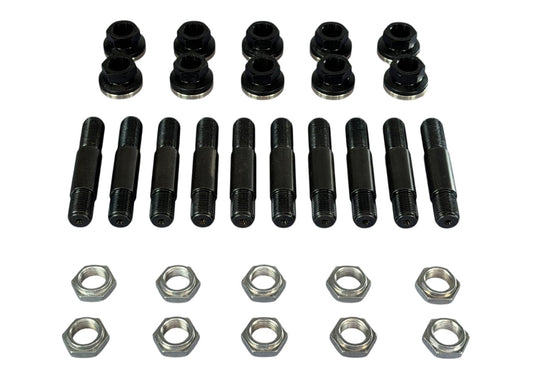 5/8" Steel Wheel Stud Kit w/ Aluminum Lugnuts (1.5" shoulder) 51500a