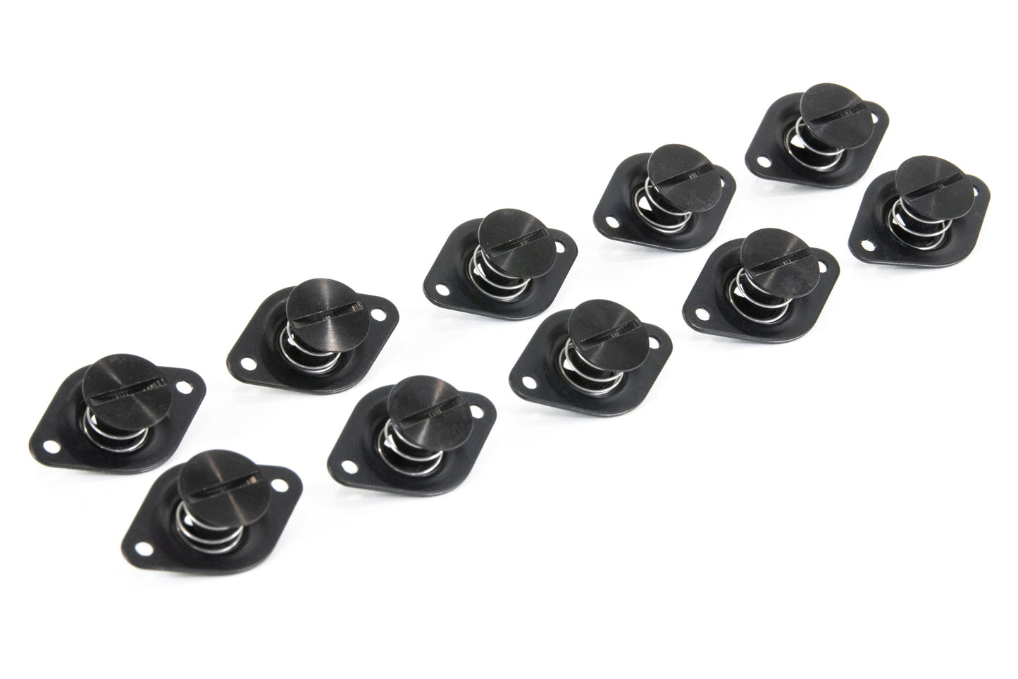 Motion Raceworks 1978-88 GM G-Body Dzus Hood Rails (51") (Black Anodized)-Motion Raceworks-Motion Raceworks