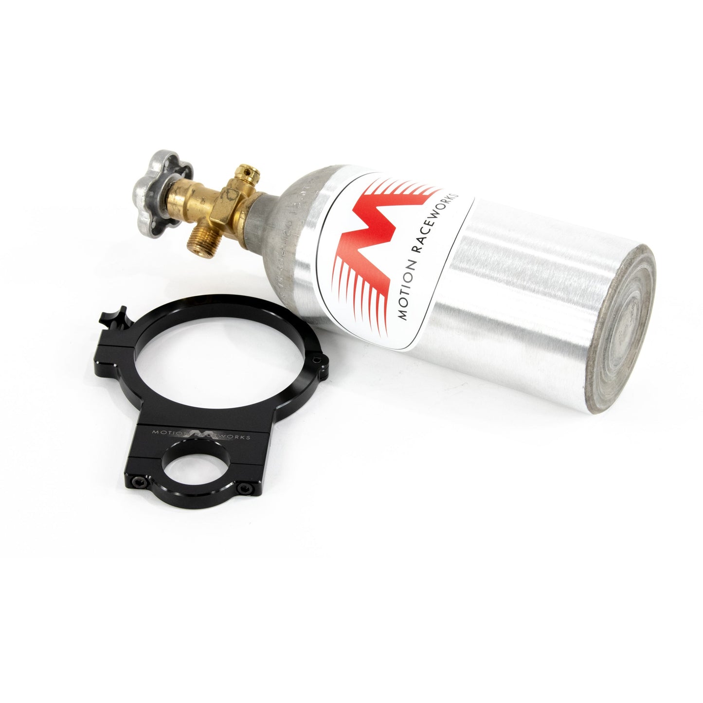 Motion Raceworks Black Anodized 2.5lb CO2 Bottle Bracket (Bottle Not Included) 25-10007-Motion Raceworks-Motion Raceworks