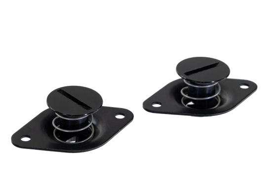 7/16 Black Anodized Dzus Fastener, Self Eject (2 Pack) - Motion Raceworks