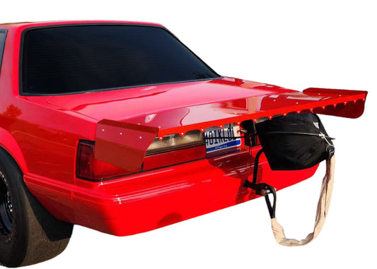Motion Raceworks Foxbody Mustang Coupe / Notch 15" Strutless Drag Wing 31-100 - Motion Raceworks