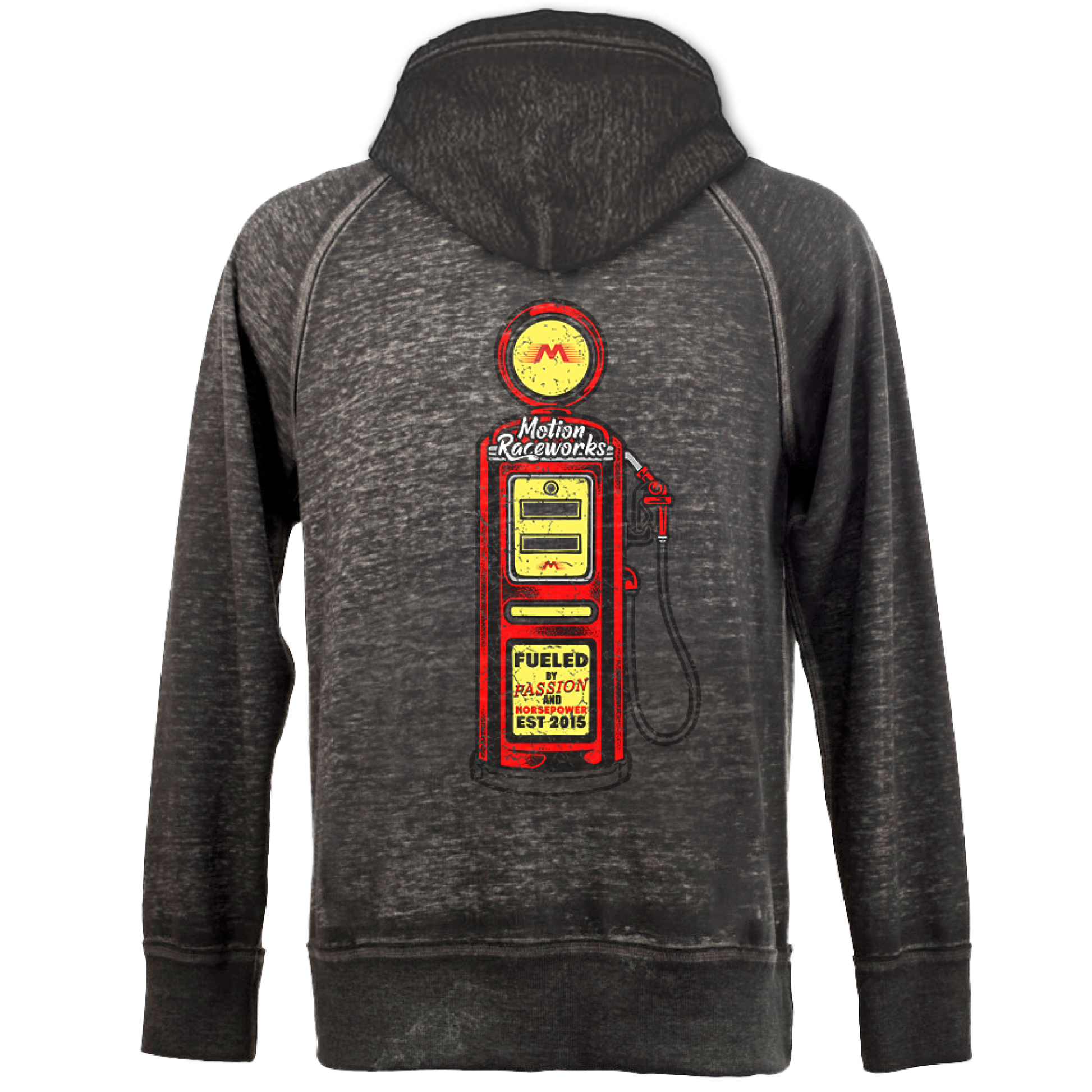 Motion Vintage Gas Pump Hoodie - Motion Raceworks