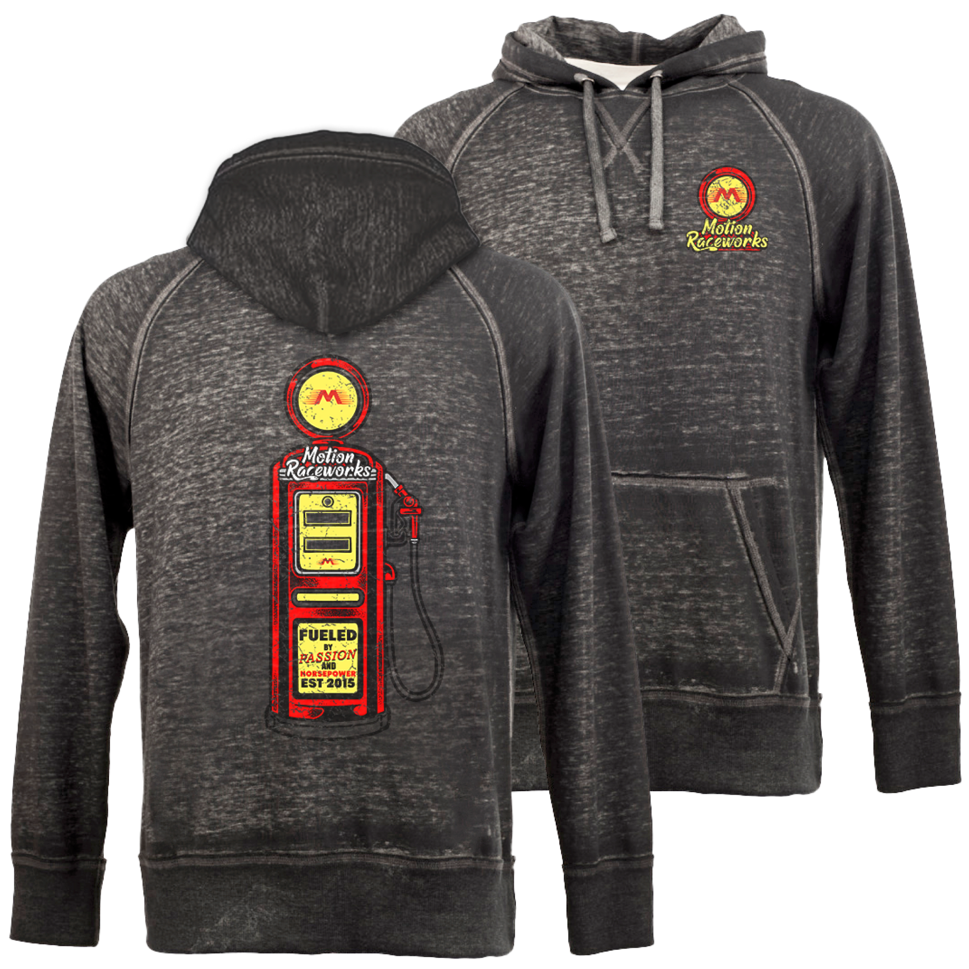 Motion Vintage Gas Pump Hoodie - Motion Raceworks