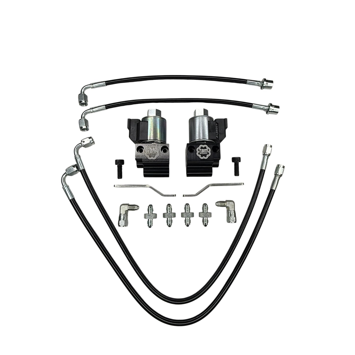 20-25 BMW M240, M340, M440, & Z4 Dual Line Lock Kit w/ Brackets - Motion Raceworks