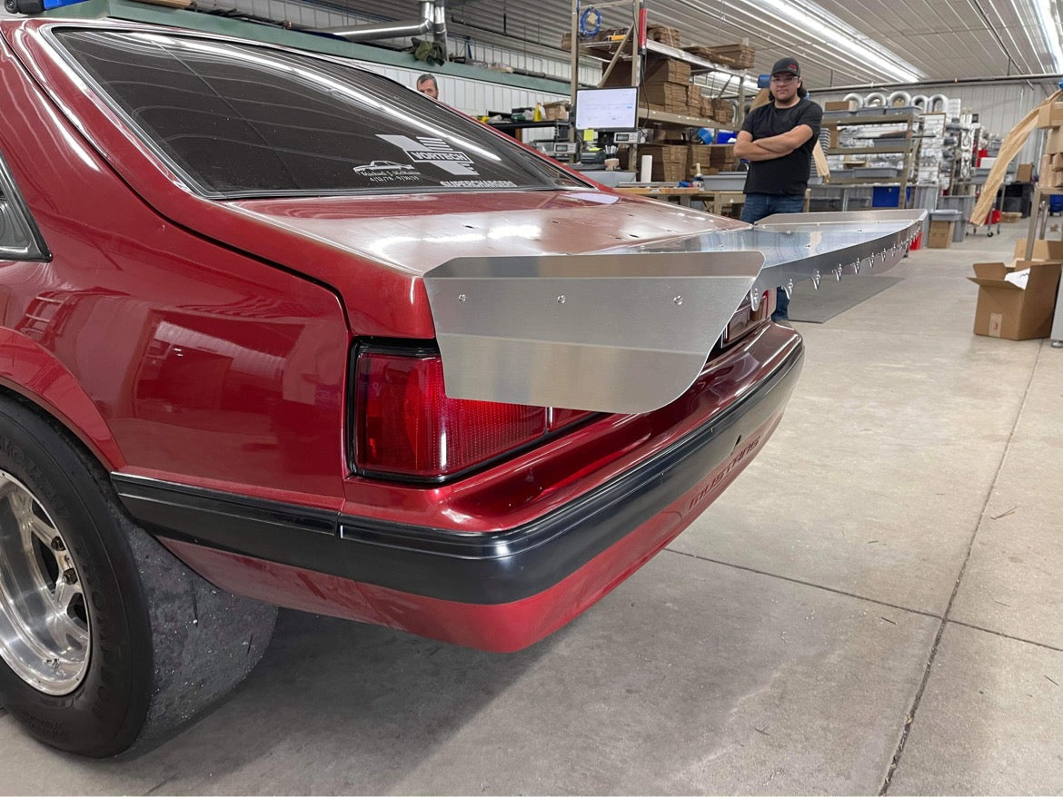 Motion Raceworks Foxbody Mustang Hatchback 15" Strutless Drag Wing 31-140-Motion Raceworks-Motion Raceworks