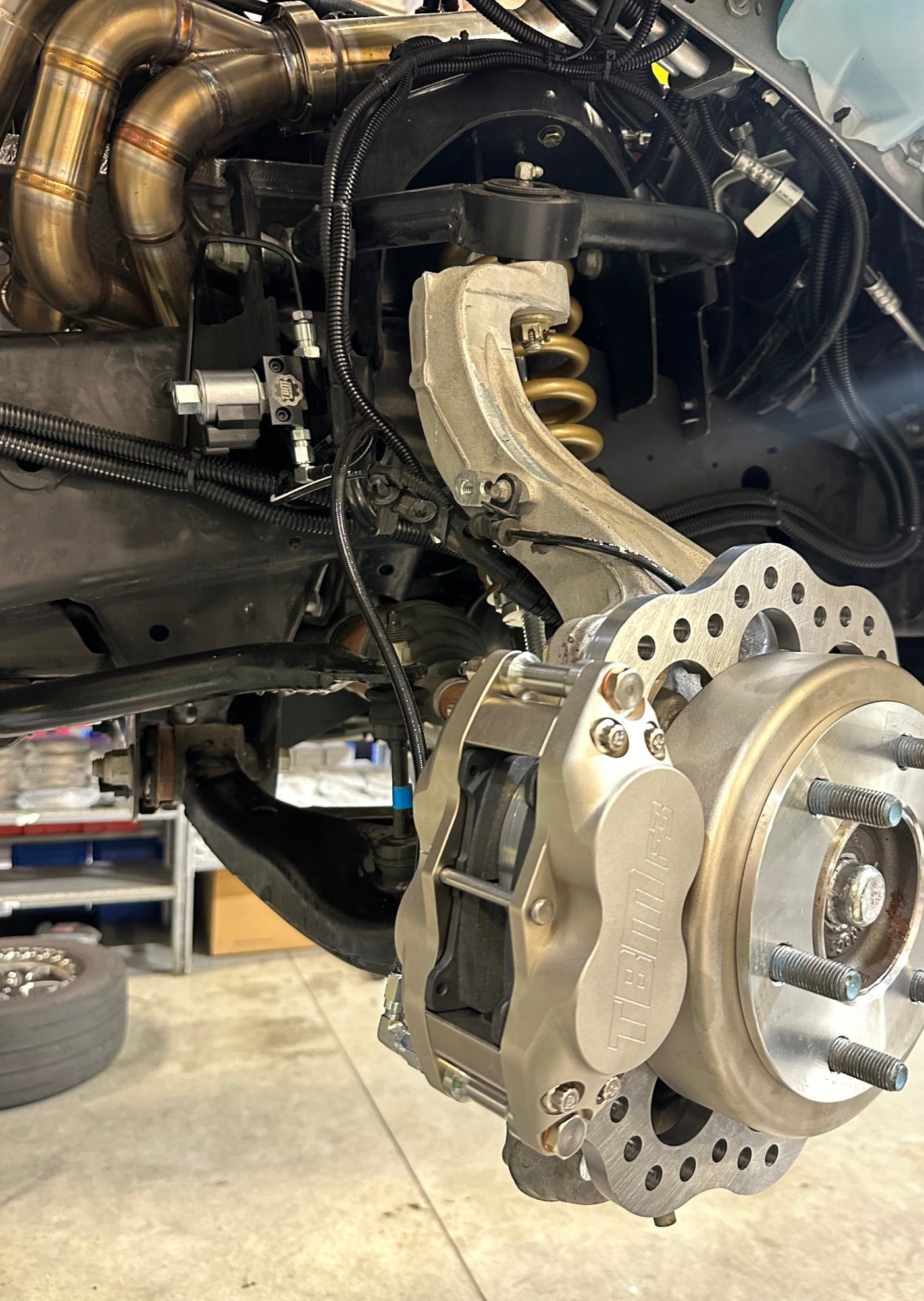 2015-20 F150 TBM Dual Line Lock Kit w/ Brackets - Motion Raceworks