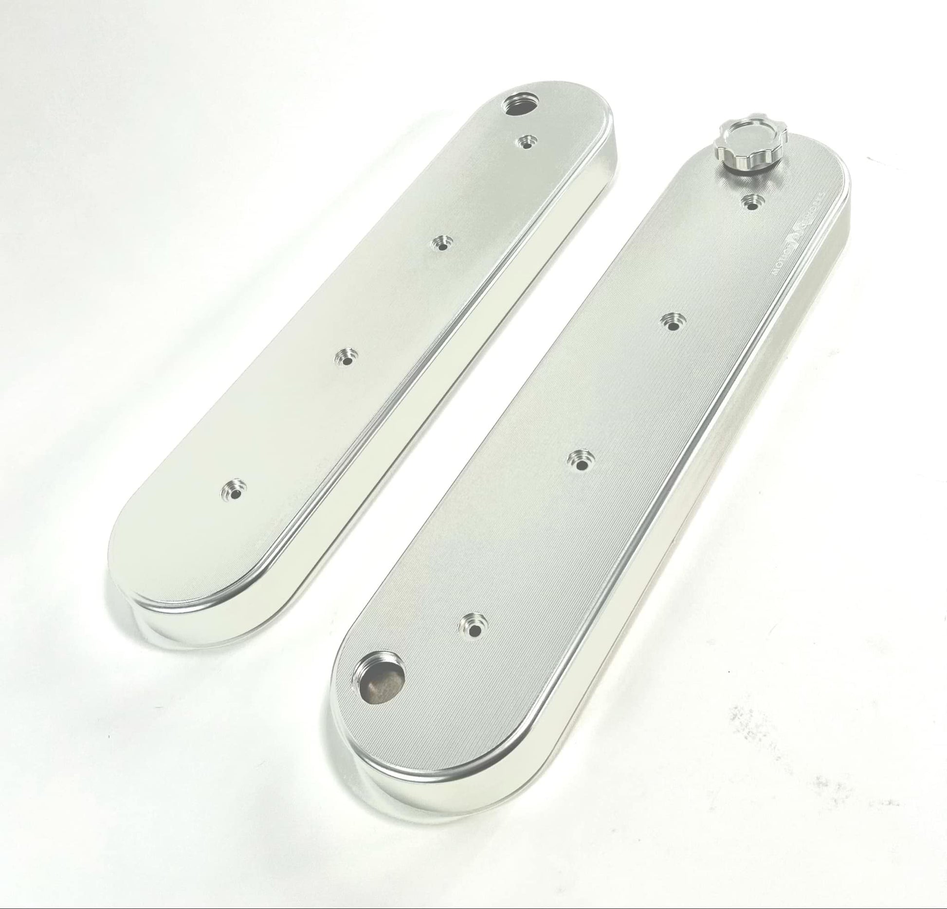 Motion Raceworks Clear Anodized Billet LS Valve Covers 10-120CLR - Motion Raceworks