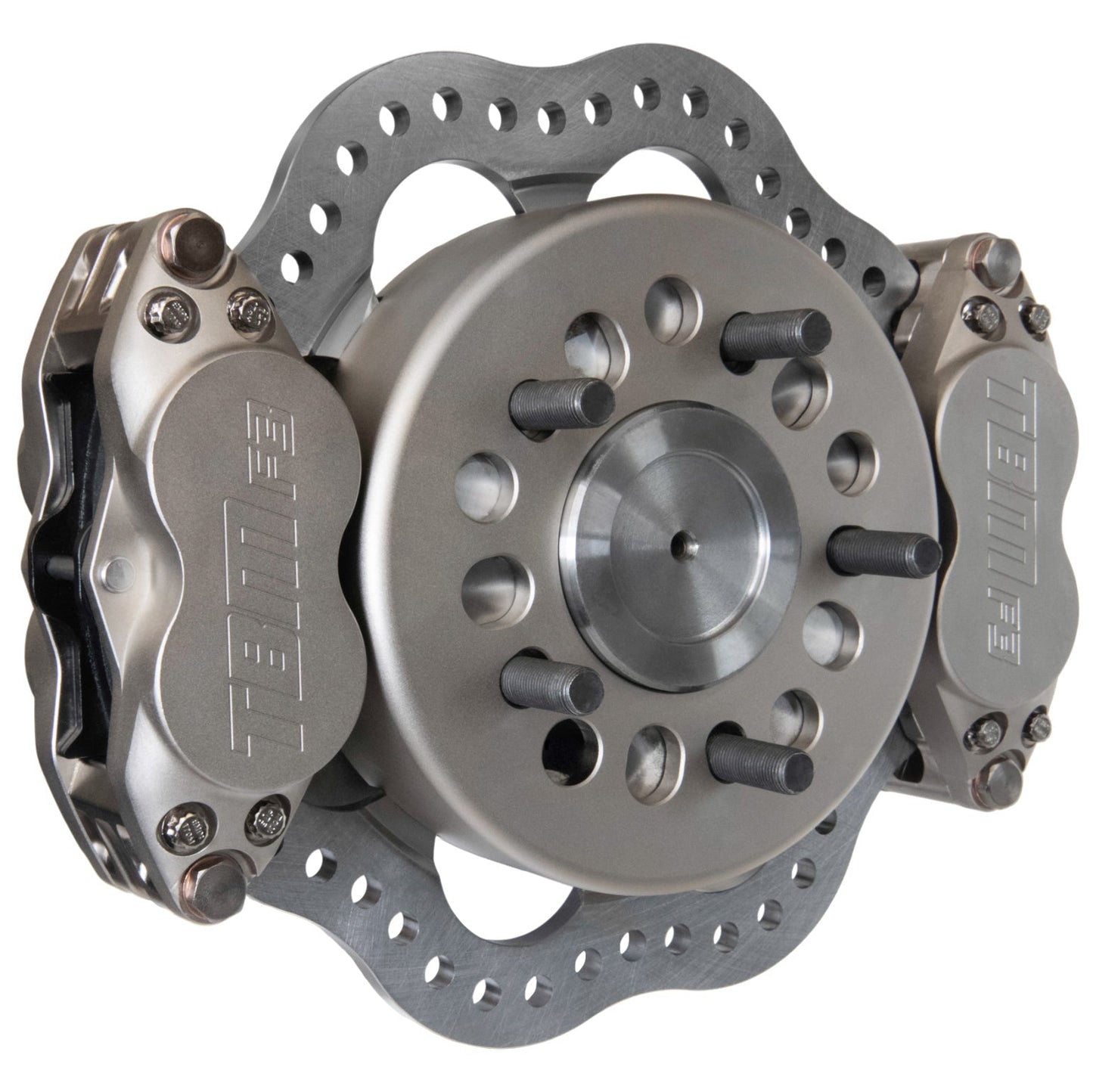 TBM Brakes Dual Caliper Strange Floater Rear F3 4 Piston Drag Brake Kit - Motion Raceworks