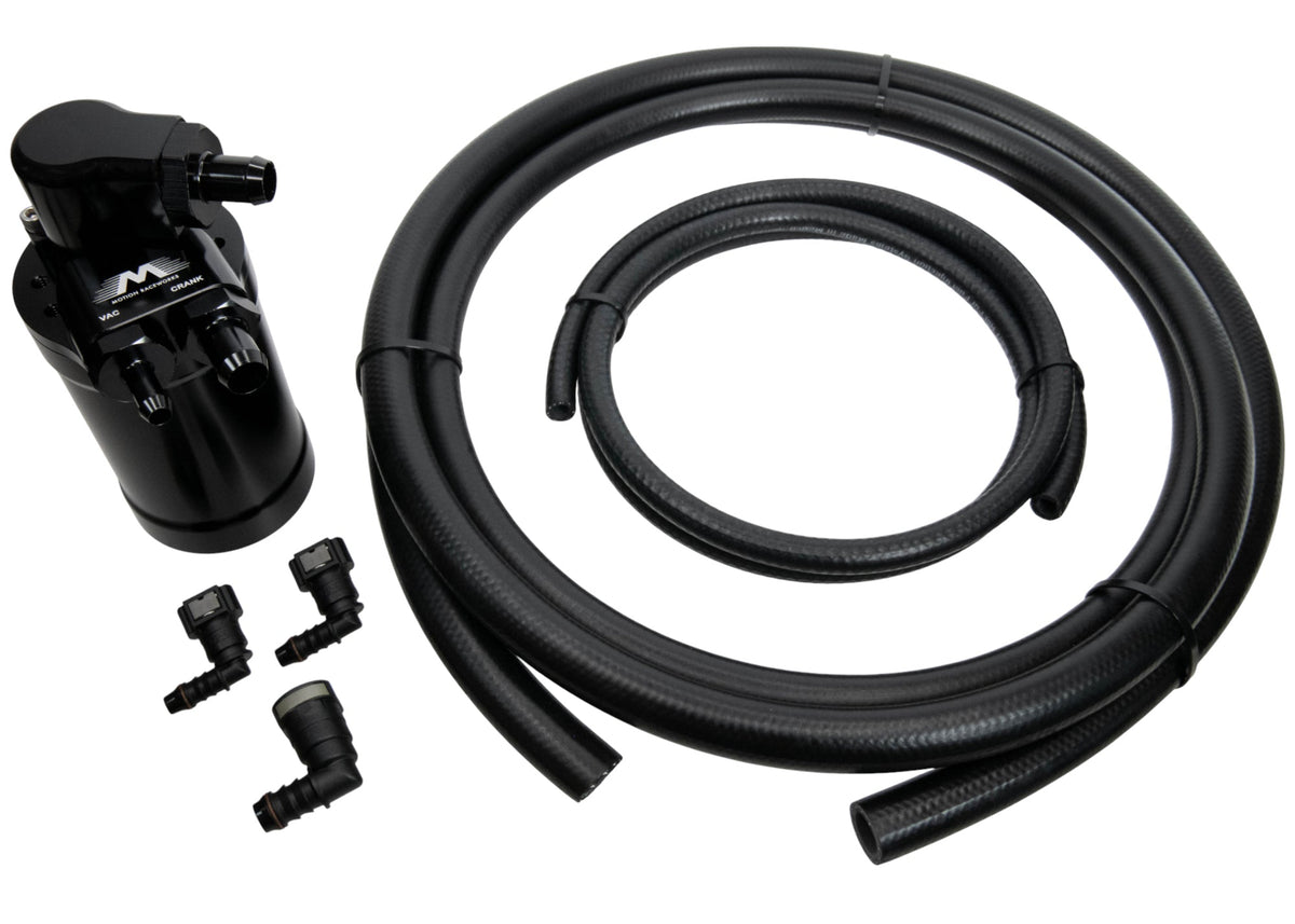 Motion Raceworks 2 Stage Active Billet Catch Can Gen 1/2 Coyote Kit - Motion Raceworks
