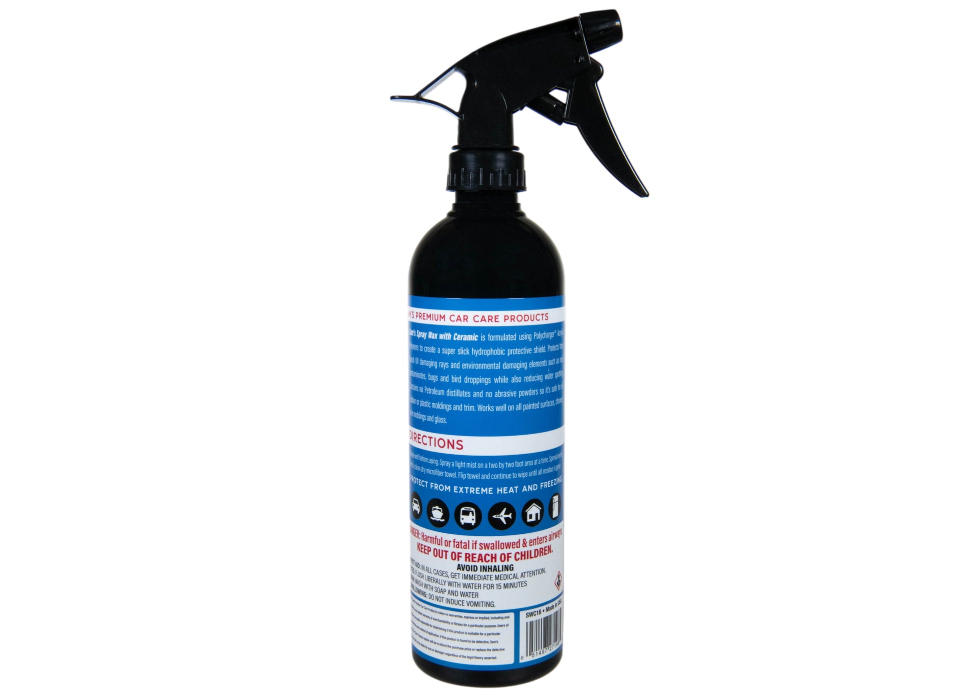 Sam's Spray Wax Kit w/ Microfiber Towel - Motion Raceworks
