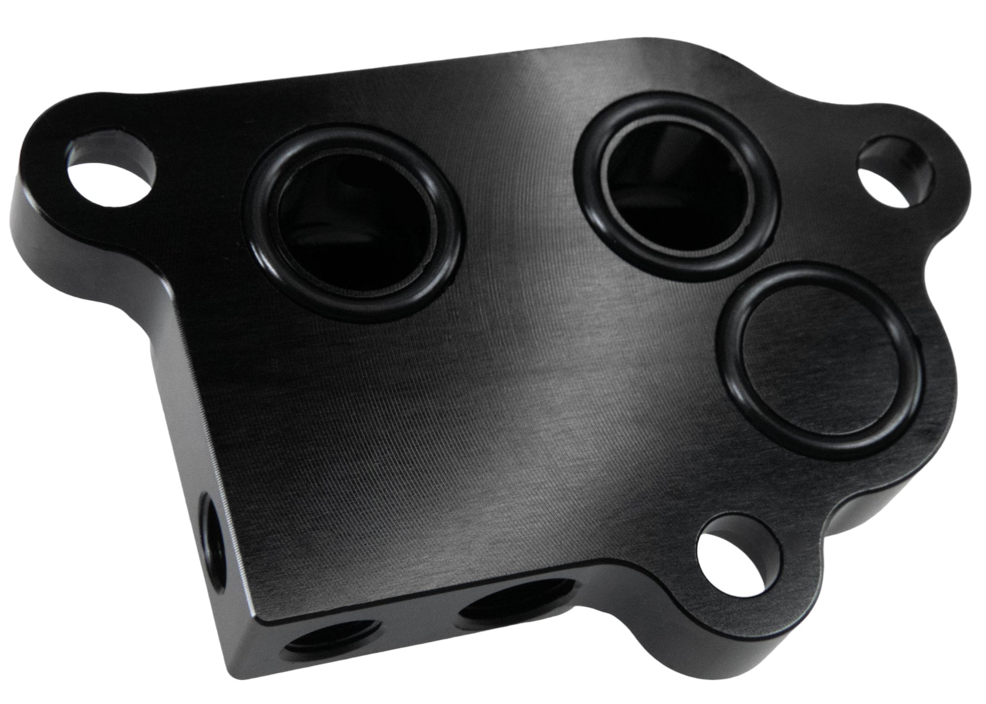 Coyote Ford Oil Remote Oil Filter Adapter Fits Gen 1-3 engines by Fluidworks - Motion Raceworks