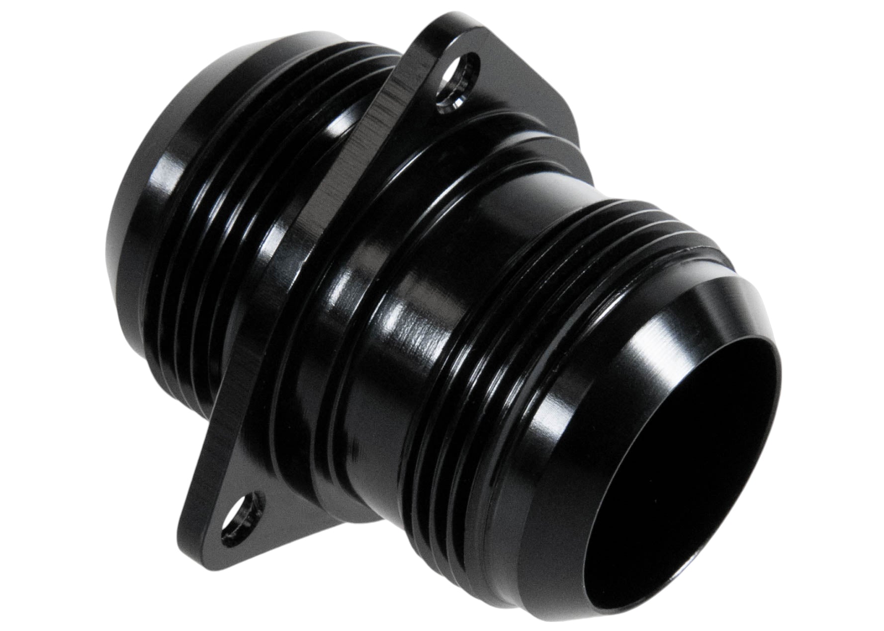 20AN Flanged Bolt in Pass Thru Bulkhead Fitting by Fluidworks - Motion Raceworks
