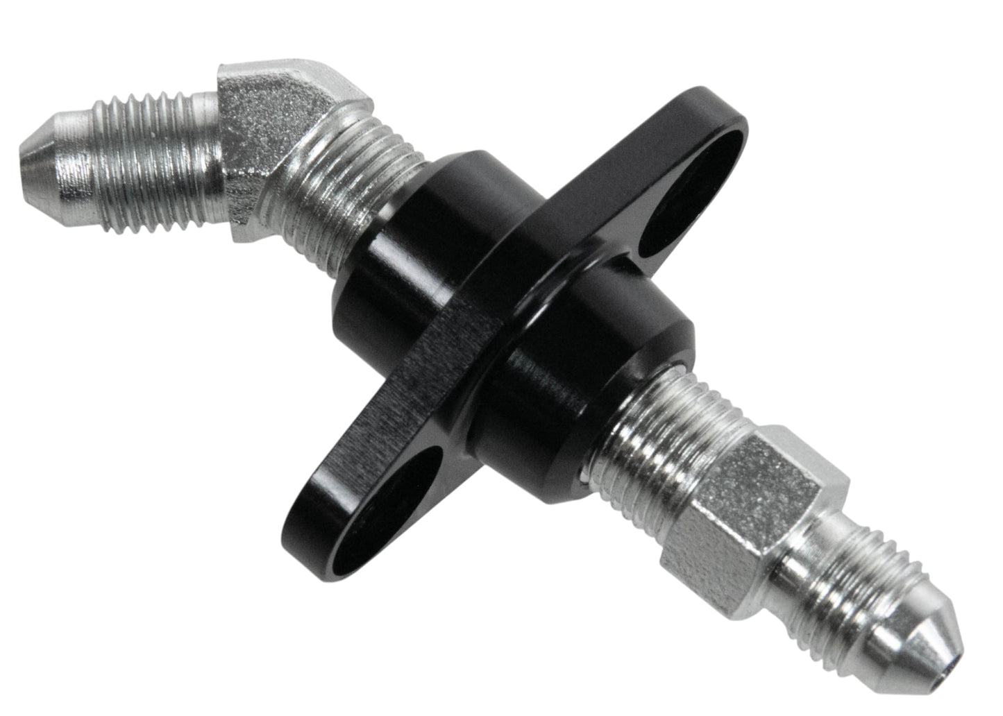 1/8" NPT Bulkhead Flanged Pass Thru Fitting by Motion Raceworks - Motion Raceworks