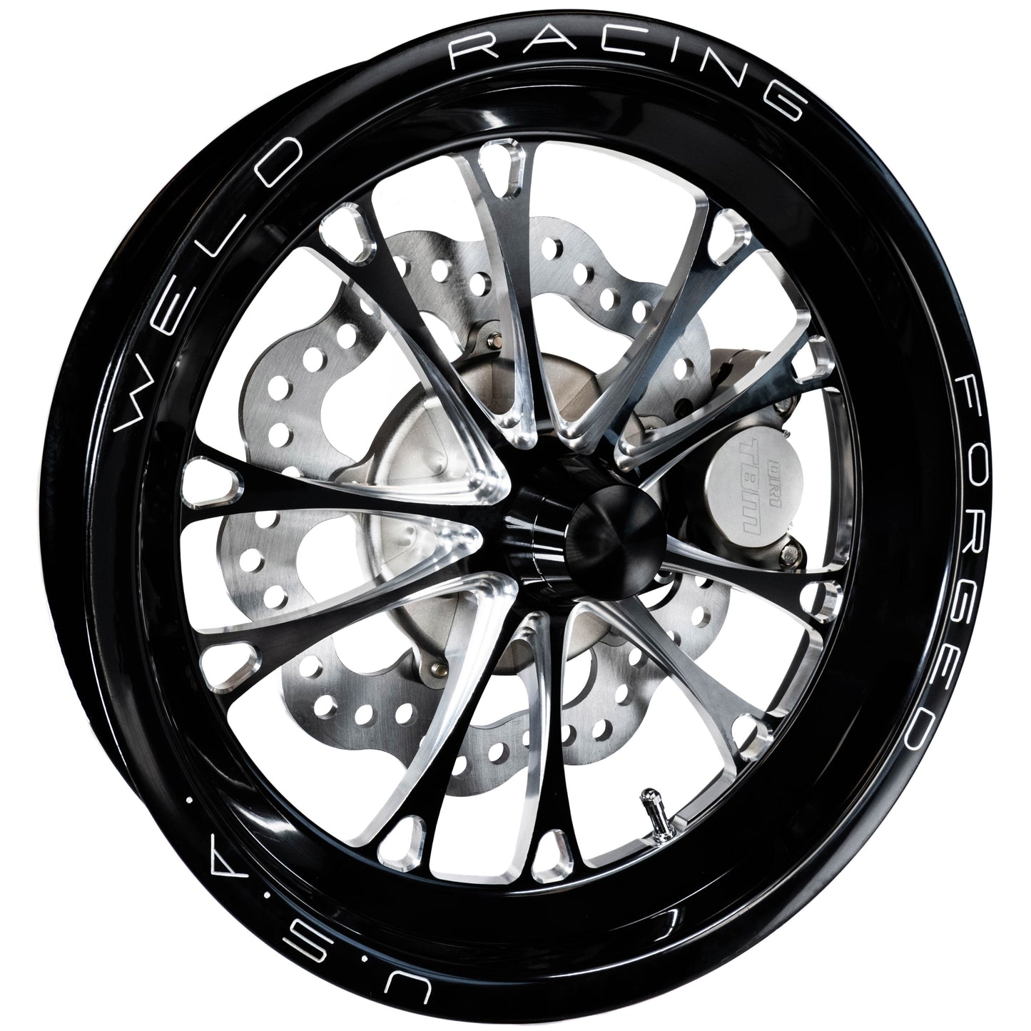 Racecraft 300114 (82-92 Camaro) Ultra Lites 2" Drop Billet Spindle 2 Piston Spindle Mount Wheel Front Brake Kit - Motion Raceworks